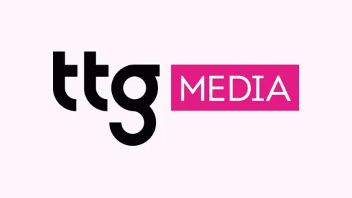 ttg logo on pink