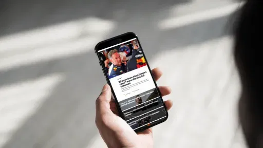 iphone mobile in hand