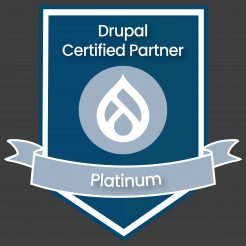 Drupal Certified Partner, platinum level