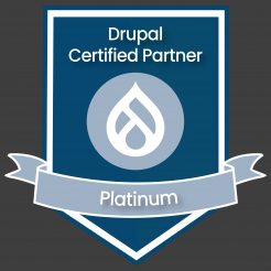 Drupal Certified Partner, platinum level