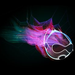 Drupal logo on black backgound