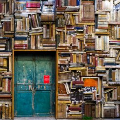 Wall of books