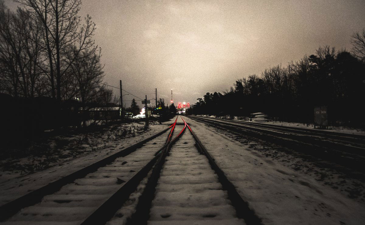 Railway tracks illustrating Ruby on Rails software development